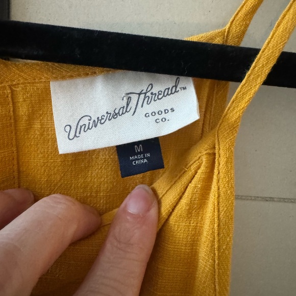 Universal Thread Yellow Dress - Picture 4 of 4